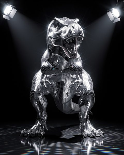 Disco chrome preset — real output
