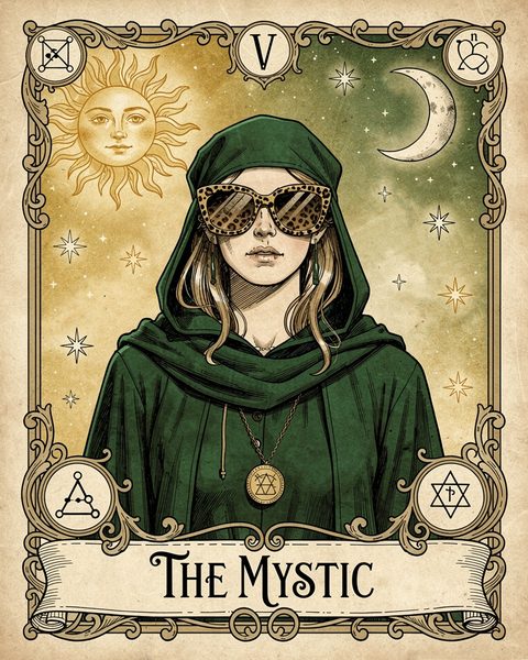 Tarot card preset — real output
